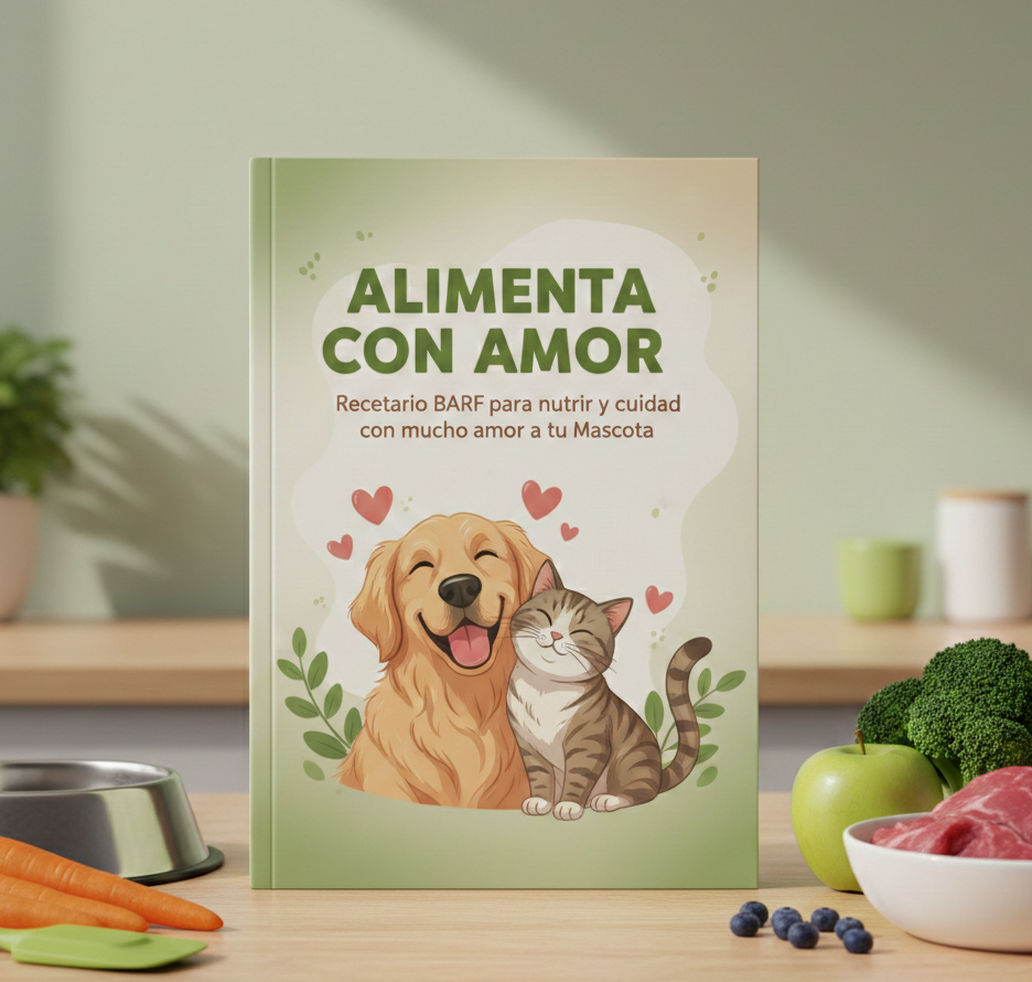 Alimenta con Amor-Mas de 400 Recetas para Perros y Gatos 🐾 + 16 LIBROS DE REGALO 🎁